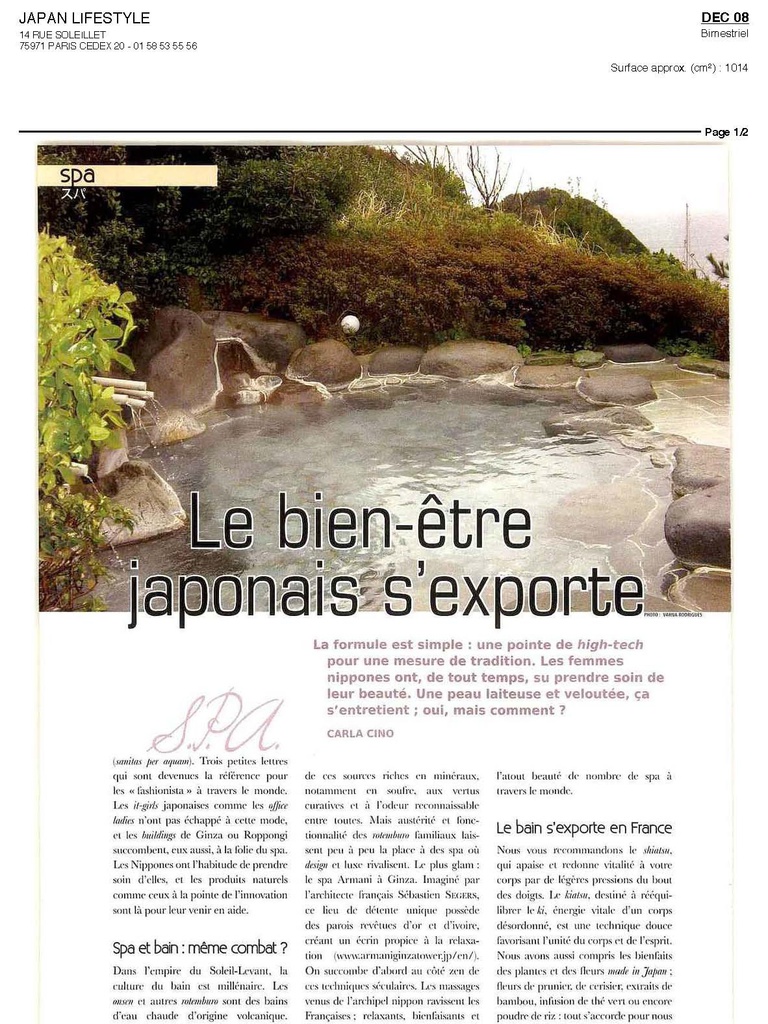 Sebastien Segers -  Japan Lifestyle